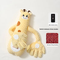 Baby Sleeping Patting Doll with Soothing Palm Remote 3 Adjustable Electric Baby Hand Pillow Soothing Palm Patting for Toddler